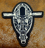 Complete Star Wars Schematic Set of 10 Patches