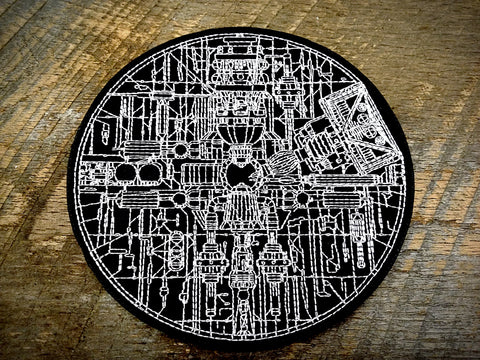 Complete Star Wars Schematic Set of 10 Patches
