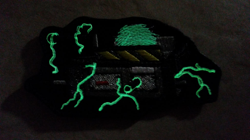 Ghostbusters Ghost Trap (Glow in the Dark) Patch – SDS Threads