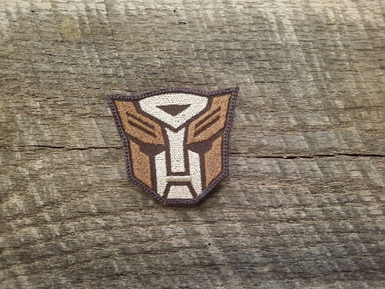 Transformers Decepticons Embroidered Iron-On Patch - Classic Logo Badge For Jackets & Bags