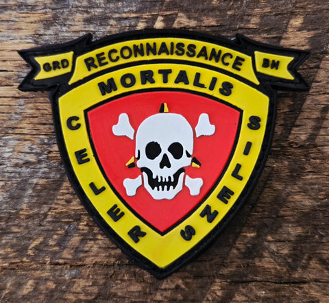 USMC 3rd Reconnaissance Battalion PVC Patch