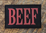 Beef PVC Patches