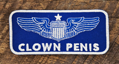 SNL Clown Penis Embroidered Patches