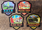 Halo National Park PVC Patches
