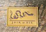 Join or Die PVC Patch