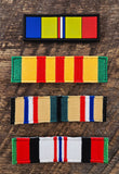 Military Combat/Service/Campaign Ribbon Patches