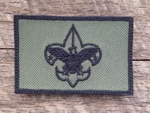 The Goose's Cache Hook And Loop Fastener – 4” X 9” Bulk Sew-on – Perfect For Boy Scout Patches & Shirts
