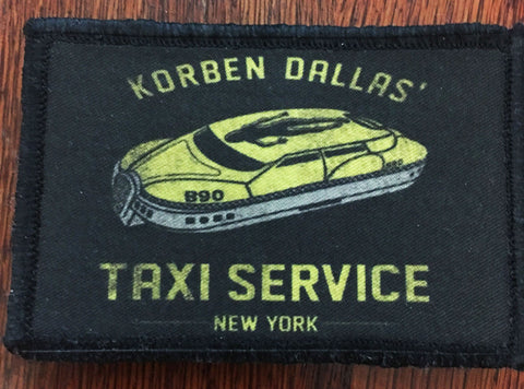 Fifth Element Corbin Dallas Taxi Service Patch