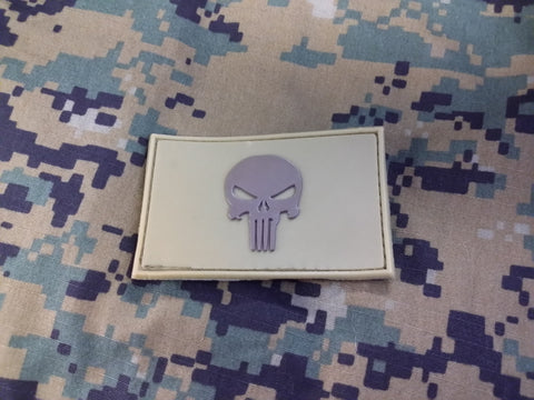 Punisher Skull FDE PVC Patch