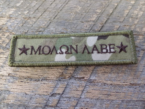 Molon Labe Multicam Patch