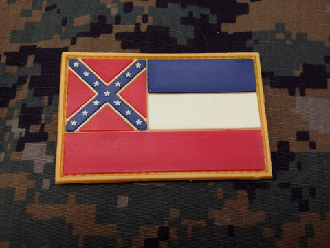 Mississippi Flag PVC Patch