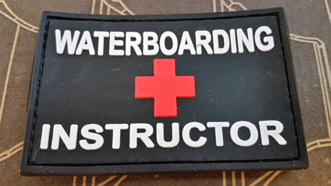 Waterboarding Instructor PVC Patch