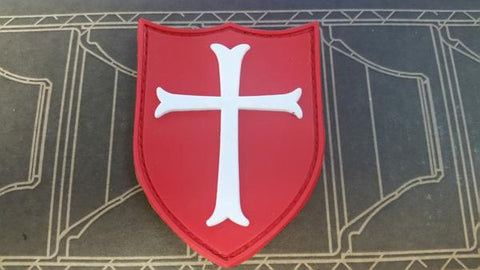 Crusader's Cross PVC Patch