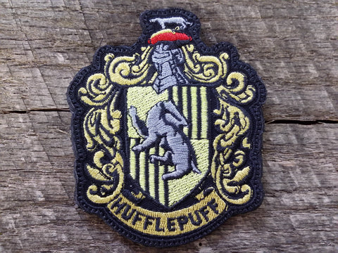 Hufflepuff Crest Embroidered Patch