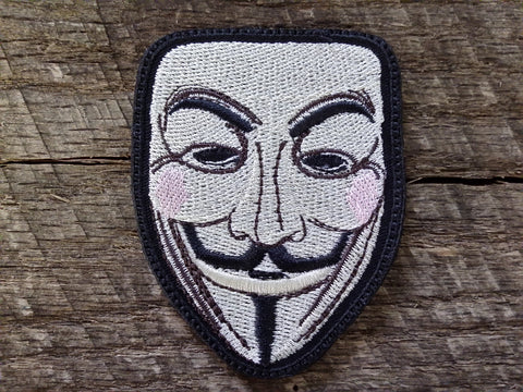 Guy Fawkes Mask Patch