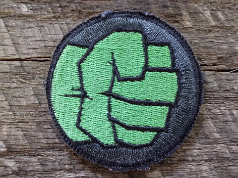 Marvel Incredible Hulk Fist Embroidered Patch