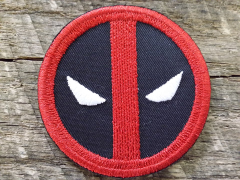 Deadpool Emblem Circle Patch