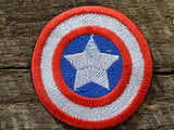 Captain America Shield Circle Patch