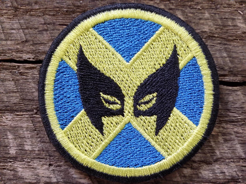 Wolverine Mask Patch