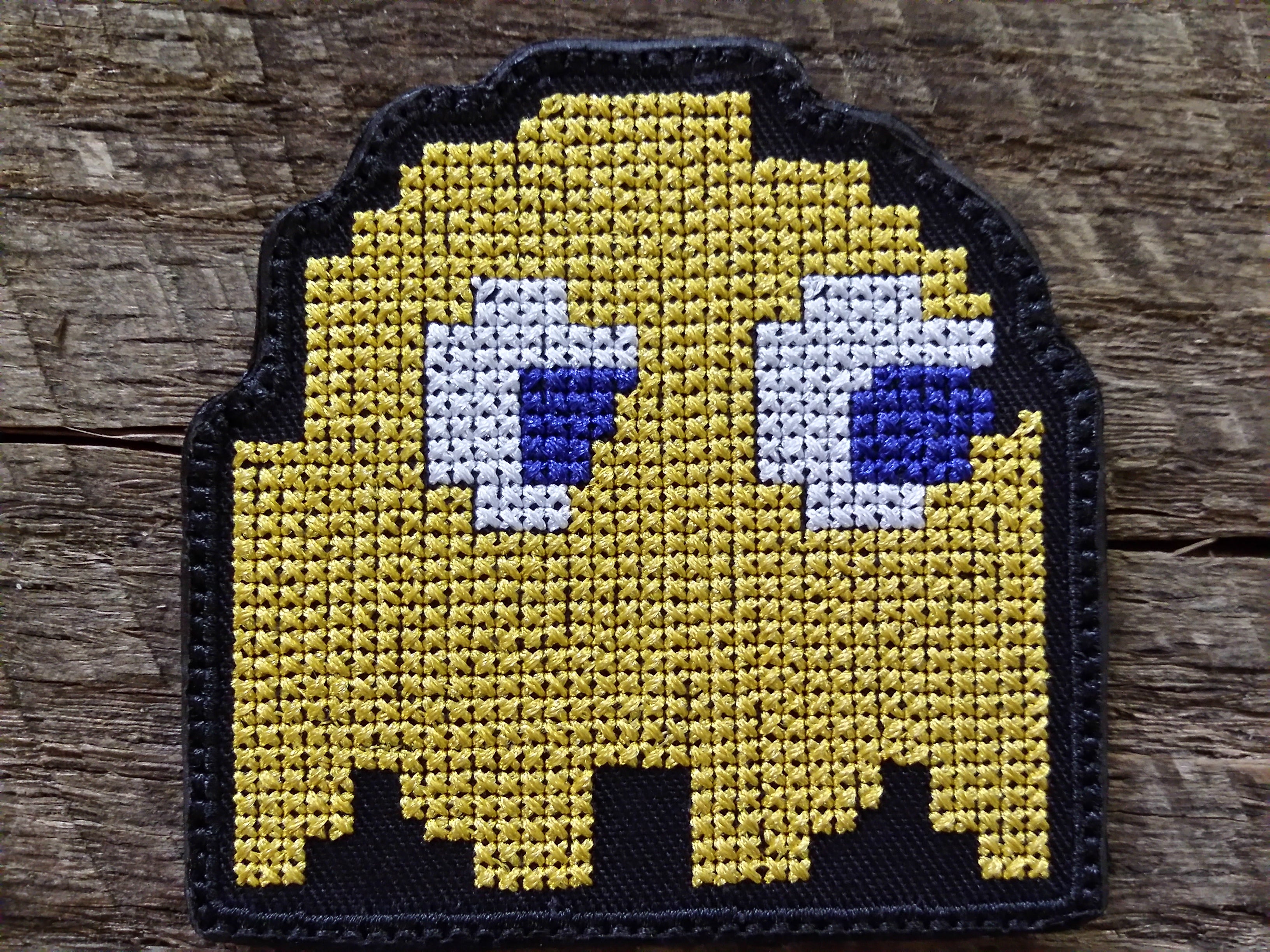 Pac Man Logo Beads Pacman And Ghosts Perler Beads Handmade Mercari
