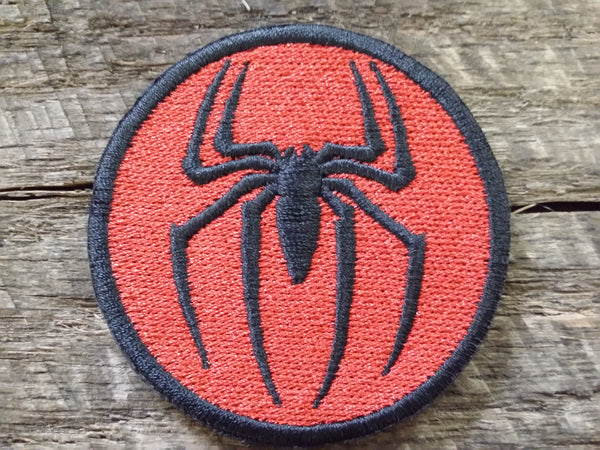 3 Pieces Spider-Man Spider Military Hook Loop Tactics Morale Embroidered Patch (color4)