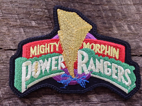 Mighty Morphin Power Rangers Logo Patch