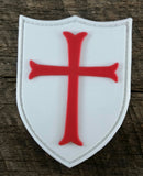 Crusader's Cross PVC Patch