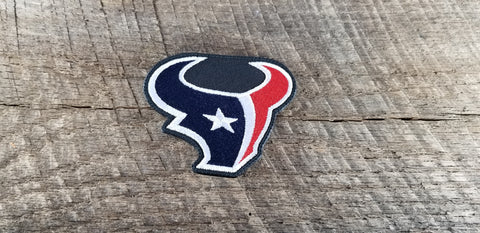 Houston Texans Logo Hook and Loop Patch Color