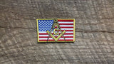 Embroidered American Flag Patches