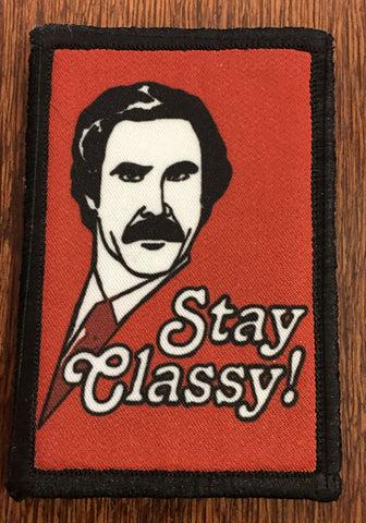 Anchorman Stay Classy Patch