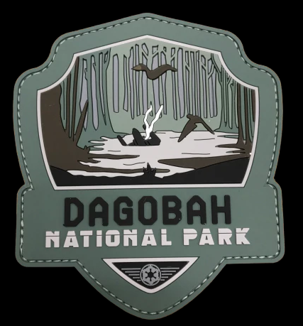 Dagobah National Park Star Wars Patch