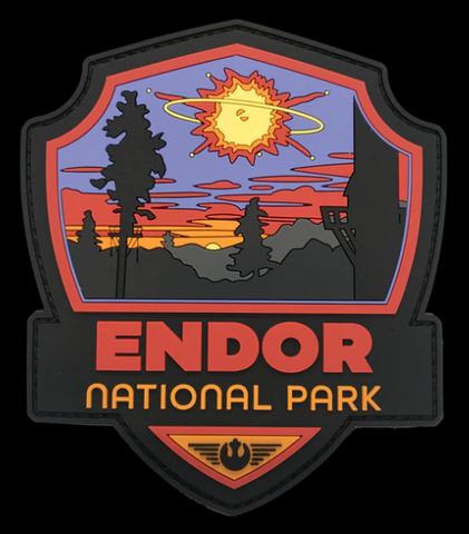 Endor V1 National Park Star Wars Patch