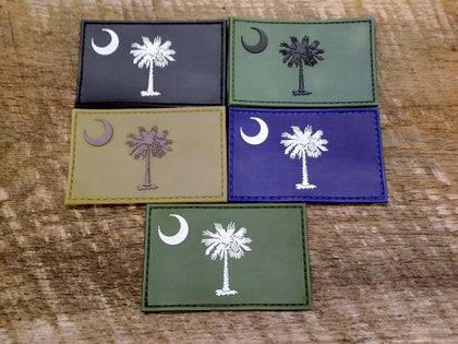 South Carolina Flag PVC Patch