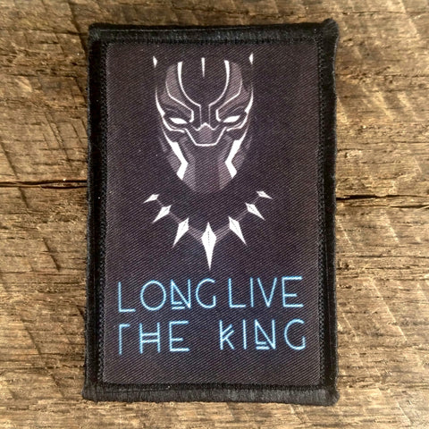 Long Live the King Black Panther Patch