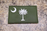 South Carolina Flag PVC Patch