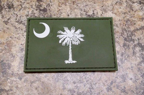 South Carolina Flag PVC Patch