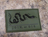 Join or Die PVC Patch