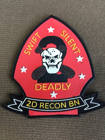 2nd Recon Battalion PVC Patch
