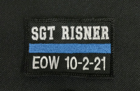 Sgt Risner 2x3 EOW Patch