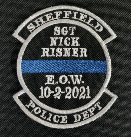 Sgt Risner 4" EOW Memorial Patch
