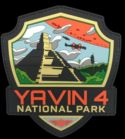 Yavin 4 National Park Star Wars Patch