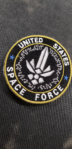 Space Force Hook and Loop Patch