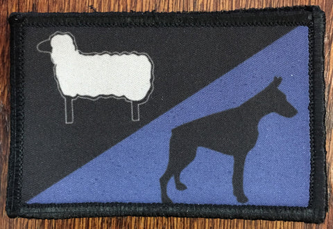 Sheep Dog Police Patch