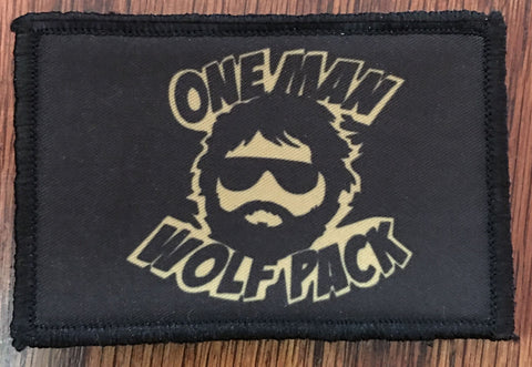 One Man Wolfpack Patch