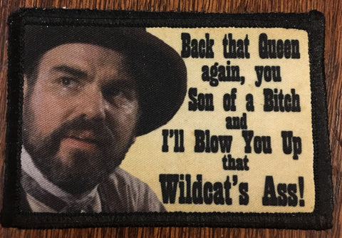 Tombstone Wildcat's Ass Tombstone Hook and Loop Patch