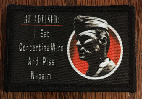 I Eat Concertina Wire Patch
