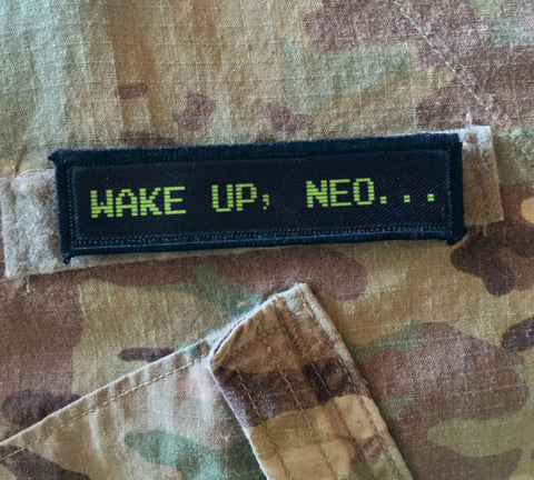 Wake Up Neo Sublimation Patch