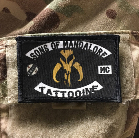 Sons of Mandalore Tattooine Hook and Loop Patch